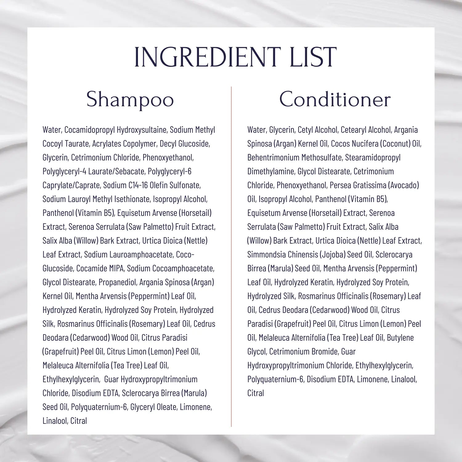 Shampoo &amp; Conditioner Set